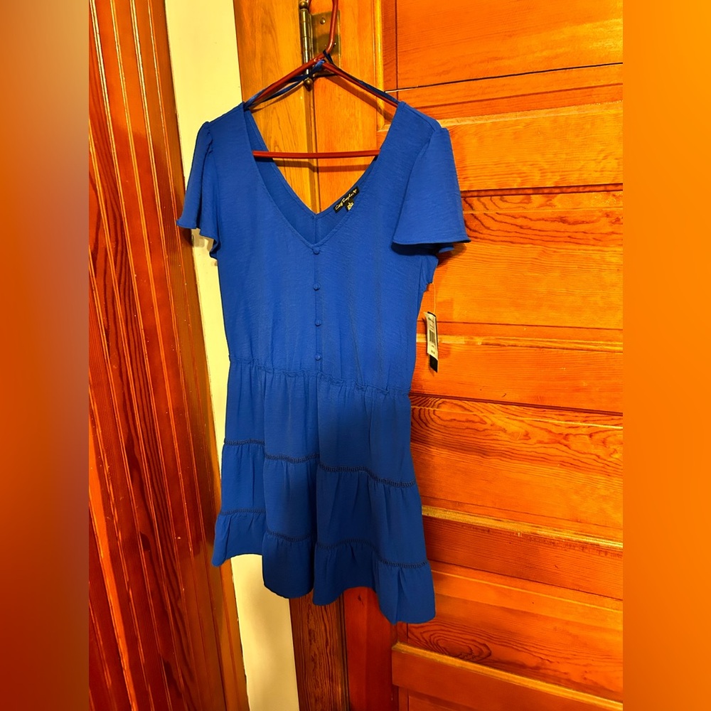 Royal blue boutique dress brand new